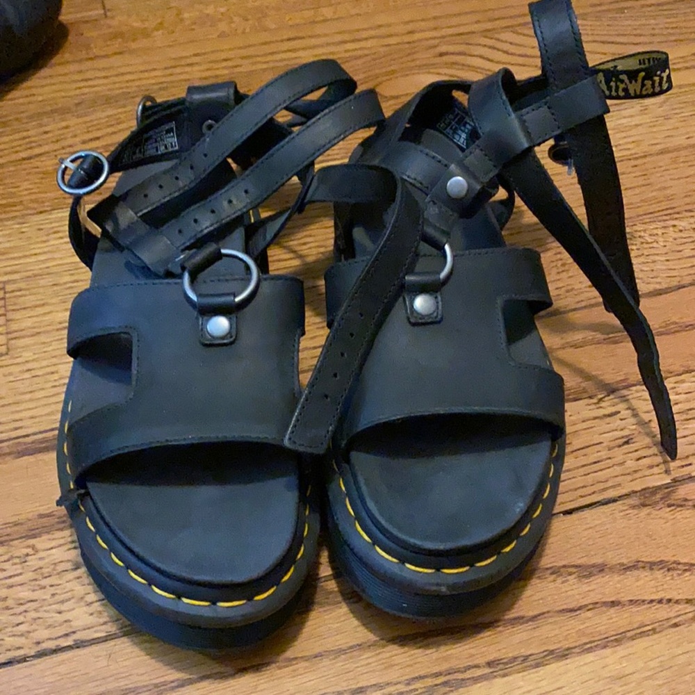 Doc Marten platform gladiator sandals! Never worn!